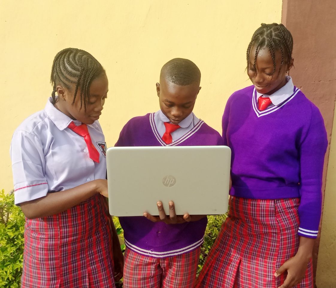 Students on Computer